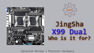 🇬🇧 Detailed review of JingSha X99 Dual LGA 20113  E52640 V3  E52650 V3  Turbo Boost Unlock [upl. by Alys806]