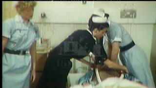 Cardiac Arrest Situation In Hospital 1980s  Film 96779 [upl. by Karolina]