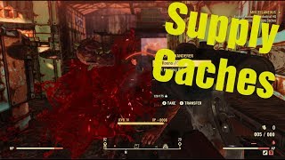 Find Responder Supply Caches Fallout 76 [upl. by Benilda37]