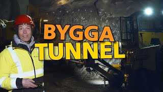 Bygga tunnel Så går det till att spränga för nya tunnelbanan [upl. by Selma858]