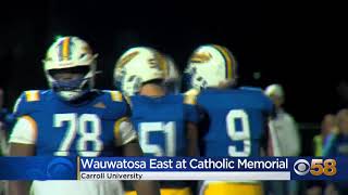 Wauwatosa East vs Catholic Memorial [upl. by Susejedairam]