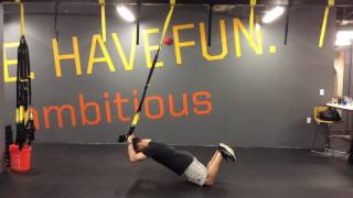 TRX Kneeling Rollout Tricep Press [upl. by Nahsad842]