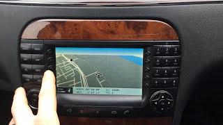 Mercedes W220 S Class S320 cdi Comand Sat nav Stereo user guide walk through [upl. by Leonora]