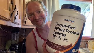 Nutricost GrassFed Whey Protein Isolate Chocolate [upl. by Griseldis289]