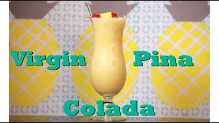 How To Make The Best NonAlcoholic Pina Colada  Drinks Made Easy [upl. by Annayehc750]