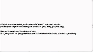 Como usar o Alcis IMG Editor 15 no GTA SA bem explicado [upl. by Redla943]