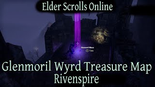 Glenmoril Wyrd Treasure Map Rivenspire Elder Scrolls Online ESO [upl. by Nnaycart]