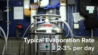 Filling and Maintaining Liquid Nitrogen Tanks [upl. by Nodnyl81]