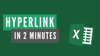 Turn a URL into a Clickable Link in Excel with the HYPERLINK function 2 Minute Tutorial [upl. by Mandler617]