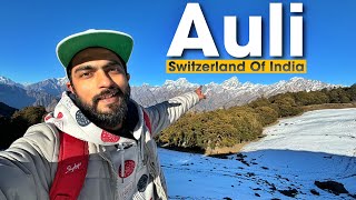 Auli Tourist Place  Auli Utrakhand  Auli Tour Guide [upl. by Annoya]