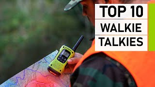 Top 10 Best Walkie Talkies for Outdoors [upl. by Eneirda]