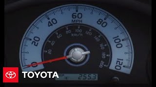 2007  2009 FJ Cruiser HowTo Odometer and Trip Meters  Toyota [upl. by Sredna884]