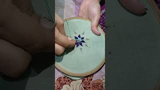 Flower Embroidery Design for Beginners [upl. by Araccot338]