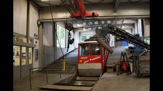 My last trip on the old funicular of Stoos 2 [upl. by Petuu]