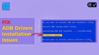 ADB Drivers Installation issue FIX [upl. by Yanffit]