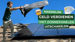 GELD VERDIENEN 💰 door het UITZETTEN VAN ZONNEPANELEN ja echt ☀️ [upl. by Izmar]