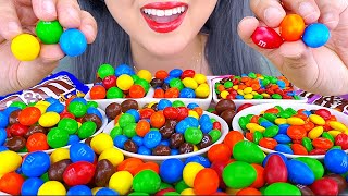 ASMR MampMs CHOCOLATE EATING 10 FLAVORS Crunchy Eating Sounds NO TALKING  ASMR Phan [upl. by Ahsienat]