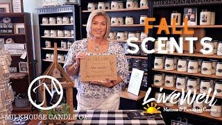 Preview the Milkhouse Candle Co Autumn 2023 Scents with Us [upl. by Gladdy]