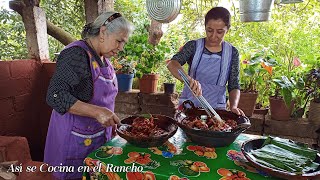 Hicimos una Comida Para Fiestas Así se Cocina en el Rancho ft ComidaMexicanaa [upl. by Roumell]