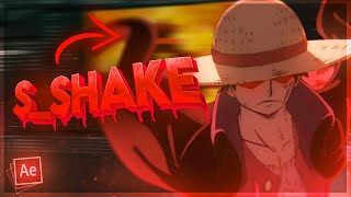 How to Use SShake in After Effects  AMV Tutorial [upl. by Nelyt]