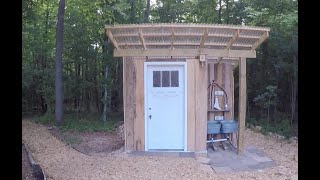 Toilet Tech Sustainable Outhouse Tour [upl. by Llekcor]