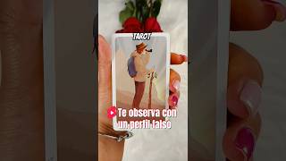 tarot Te observa con un perfil falso tarot tarotreading tarotyoutube tarotshorts tarottoday [upl. by Releehw]