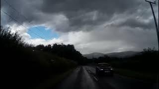 Summer Road Trip Drive With Bagpipes Music On History Visit To Blairingone Perthshire Scotland [upl. by Esineg476]