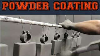 powder coating process [upl. by Suertemed]