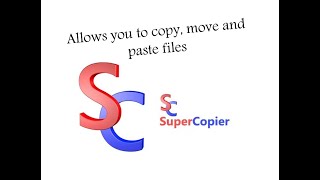 SuperCopier  Allows you to copy move and paste files faster and easier than ever before [upl. by Paddy89]