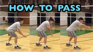 Passing FUNDAMENTALS  How to PASS Volleyball Tutorial part 16 [upl. by Nomrac]