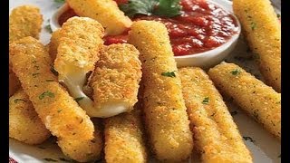 Mozzarella Sticks  Easy amp Delicious [upl. by Erelia880]