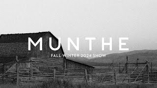 MUNTHE FALL WINTER 2024 l FULL SHOW [upl. by Ingrid407]