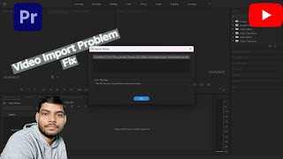 How To Fix Video Import Failure In Premiere Pro [upl. by Amsirahc110]