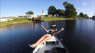 Brand New LT10 Custom Gheenoe  Full Review amp Maiden Voyage With A Beautiful Model [upl. by Ettesoj]