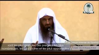 Le besoin intense du Tawhid  Cheikh Abd Al Razzaq Al Badr [upl. by Reprah]