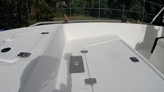 Pedestal Deck Plate Install  March 2017 [upl. by Nagy]