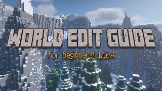 Minecraft World Edit Tutorial for Beginners  118  How to terraform [upl. by Ennybor]