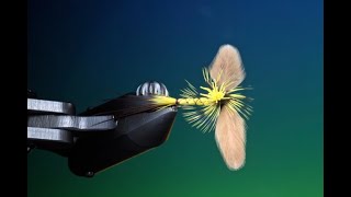 Fly Tying Regans Mayfly spinner dry fly with Barry Ord Clarke [upl. by Airamzul]