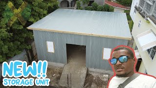 Construction Of Our Newly Built Storage Unit JAMAICA [upl. by Maurice826]