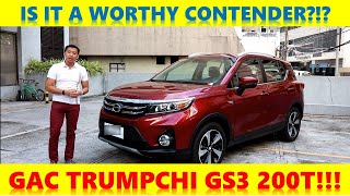 2020 GAC GS3 200T FULL Review and Drive Impressions [upl. by Edylc]