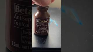 “Betadine Antiseptic Solution The Best Way to Clean Wounds shorts [upl. by Guglielmo]