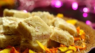 Badam Burfi Recipe  Diwali Special  Indian Sweet Recipe  Ruchis Kitchen [upl. by Norihs902]