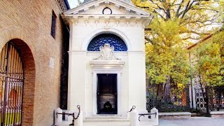 Sepolcro di Dante Alighieri a Ravenna  Dantes Tomb in Ravenna Italy [upl. by Airotnahs]