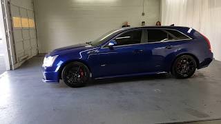 2014 Cadillac CTS V wagon Hennessy 700 [upl. by Ihcas339]