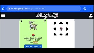 How to catch Arceus  DelugeRPG [upl. by Lanna792]