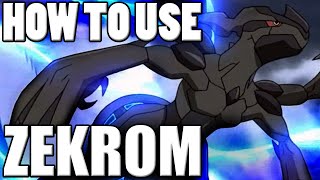 Pokémon How To Use Zekrom Zekrom Moveset  Pokemon Omega Ruby and Alpha Sapphire  XampY Guide [upl. by Varden]