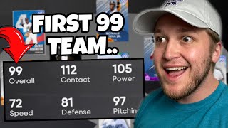 i built the first 99 OVERALL TEAM in MLB The Show 21 this squad is NOT FAIR [upl. by Yllatan983]