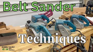 Belt Sander Techniques [upl. by Purvis268]