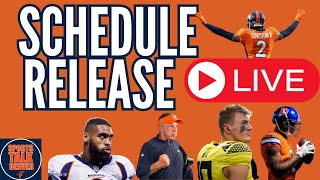 Live Denver Broncos NFL Schedule Release [upl. by Erbua656]