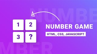 Number Guessing Game Javascript  Javascript Game [upl. by Larena580]